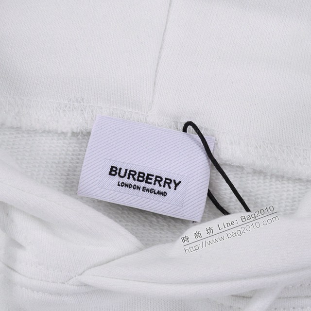 Burberry專櫃巴寶莉2023FW新款立體印花連帽衛衣 男女同款 tzy3166